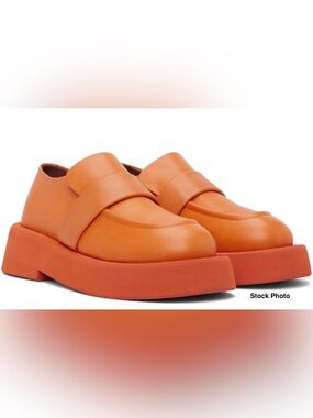 Marsèll Orange Gommellone Loafers Sz IT 40 US 7-7.5